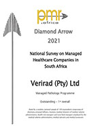 PMR Diamond Arrow Award Pathology 2021